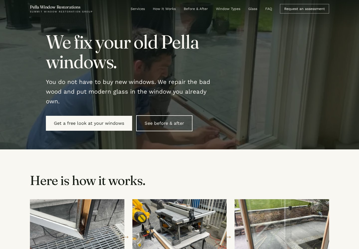 Pella Window Restoration screenshot