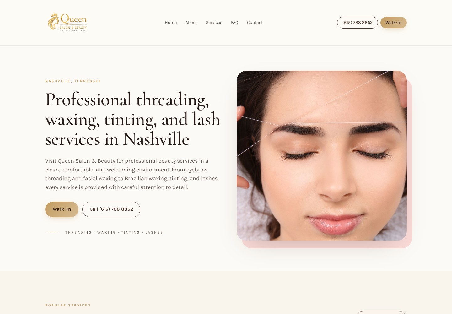 Queen Salon & Beauty screenshot